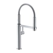 (EX83) NEW Franke Kitchen Sink tap with moovable spout Pescara 360-chrome. Product Dimensions 4...