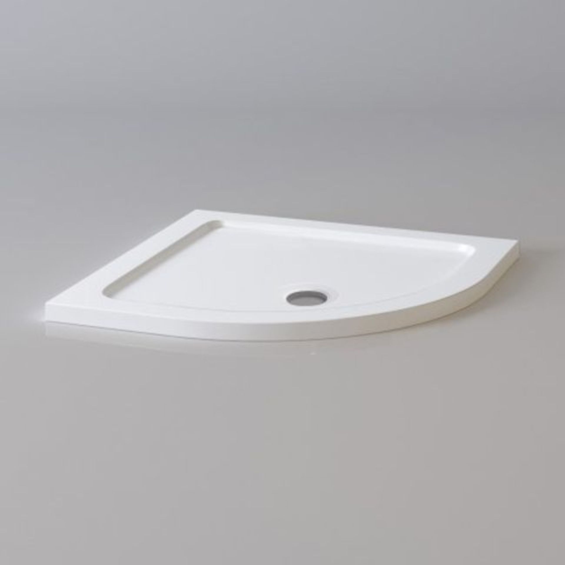 (UR43) 800x800mm Quadrant Ultra Slim Stone Shower Tray. RRP £299.99.Magnificently built, this... - Image 2 of 2