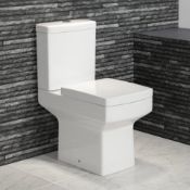 NEW & BOXED Belfort Close Coupled Toilet & Cistern inc Soft Close Seat. RRP £499.99.CC645.Lon...