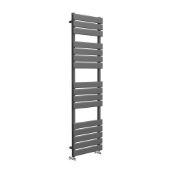 NEW 1600X450MM ANTHRACITE FLAT PANEL LADDER TOWEL RADIATOR 1600X450MM. RRP £529.99. Low carb...