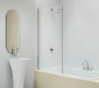 NEW (AA69) 1800x500mm Fixed Panel Bath Screen. RRP £254.99. This Panel Bath Screen will give y...