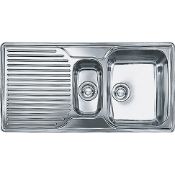 (FR96) NEW FRANKE Ariane ARX 651P Stainless Steel. Cabinet Size 600.00 mm Length Overall 1,0...