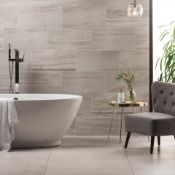NEW 8.64 Square Meters of Bloomsbury Brook Edge Lapatto Rock Wall and Floor Tiles. 300x600mm p...