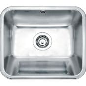 NEW (TP130) FRANKE Utility 50 UTX 610 Stainless Steel. RRP £302.00. Cabinet Size 600.00 mm ...