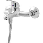 NEW (REF249) Arborg Chrome-plated Bath mixer Tap. This traditional style chrome Single lever ba...