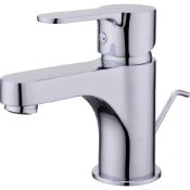 NEW (REF75) Arsuz 1 lever Chrome-plated Contemporary Basin Mono mixer Tap. This traditional sty...