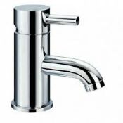NEW (REF217) Hoffell 1 lever Chrome-plated Contemporary Basin Mono mixer Tap. This contemporary...