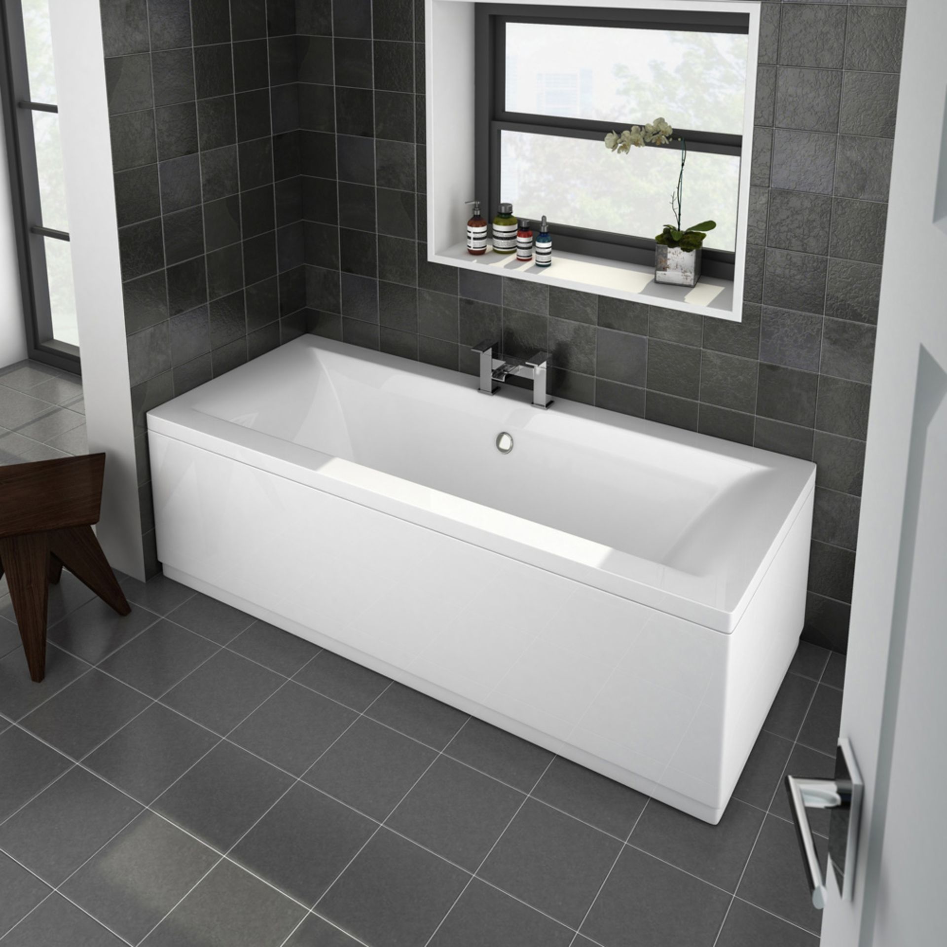 NEW 2000x900mm Keramag Deep Double Ended Bath. RRP £927.99.Our range of double ended baths inc...