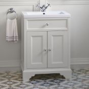 NEW & BOXED 600mm Loxley Chalk Vanity Unit - Floor Standing. £1,074.99. MF9000. Comes complete...
