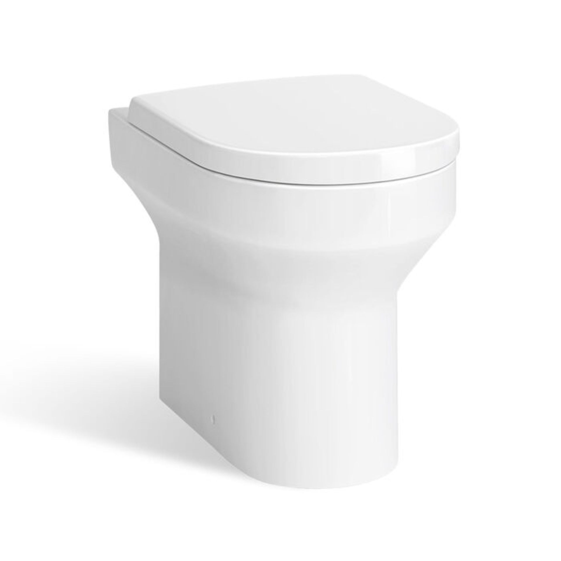 NEW & BOXED Cesar Back to Wall Toilet inc Soft Close Seat. 621BWP Made from White Vitreous Chin... - Image 3 of 3