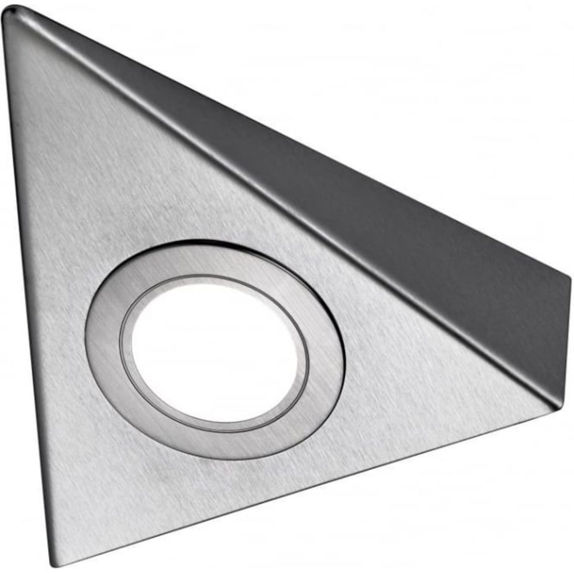 NEW (REF224) SLS Bermuda LED Triangle Light. Dimensions: L 130 x W 135 X D 35mm Finish: Stainl... - Image 2 of 2