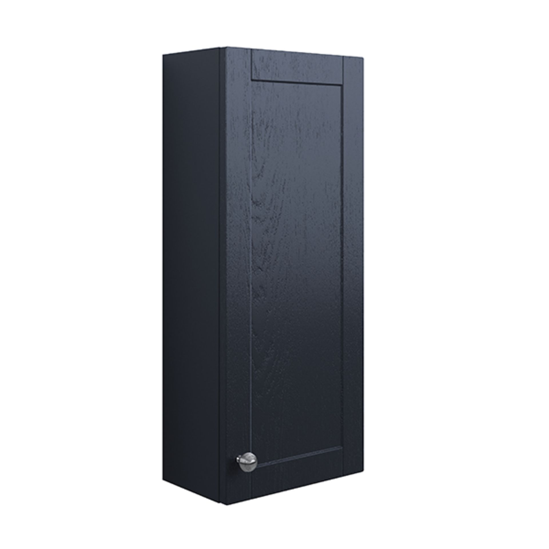 NEW (C221) Benita 300 Indigo Ash 1 Door Wall Mounted Storage Unit. 300 x 180 x 720mm (WxDxH) in... - Image 2 of 2
