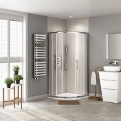 NEW Twyfords 800x800mm - 8mm - Premium EasyClean quadrant shower enclosure. RRP £399.99. 8mm ...