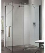 NEW Twyfords 1100x800mm Walk In Shower Enclosure. Hydr8 Walk In Flat Panel LEFT HAND Or RIGHT ...