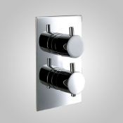 NEW (E49) Thermostatic concealed shower valve round 1 way valve.