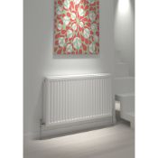 NEW (Tt35) 600X500Mm Premium Type 21 Double-Panel Plus Single Convector Radiator 600 X 500Mm Wh...