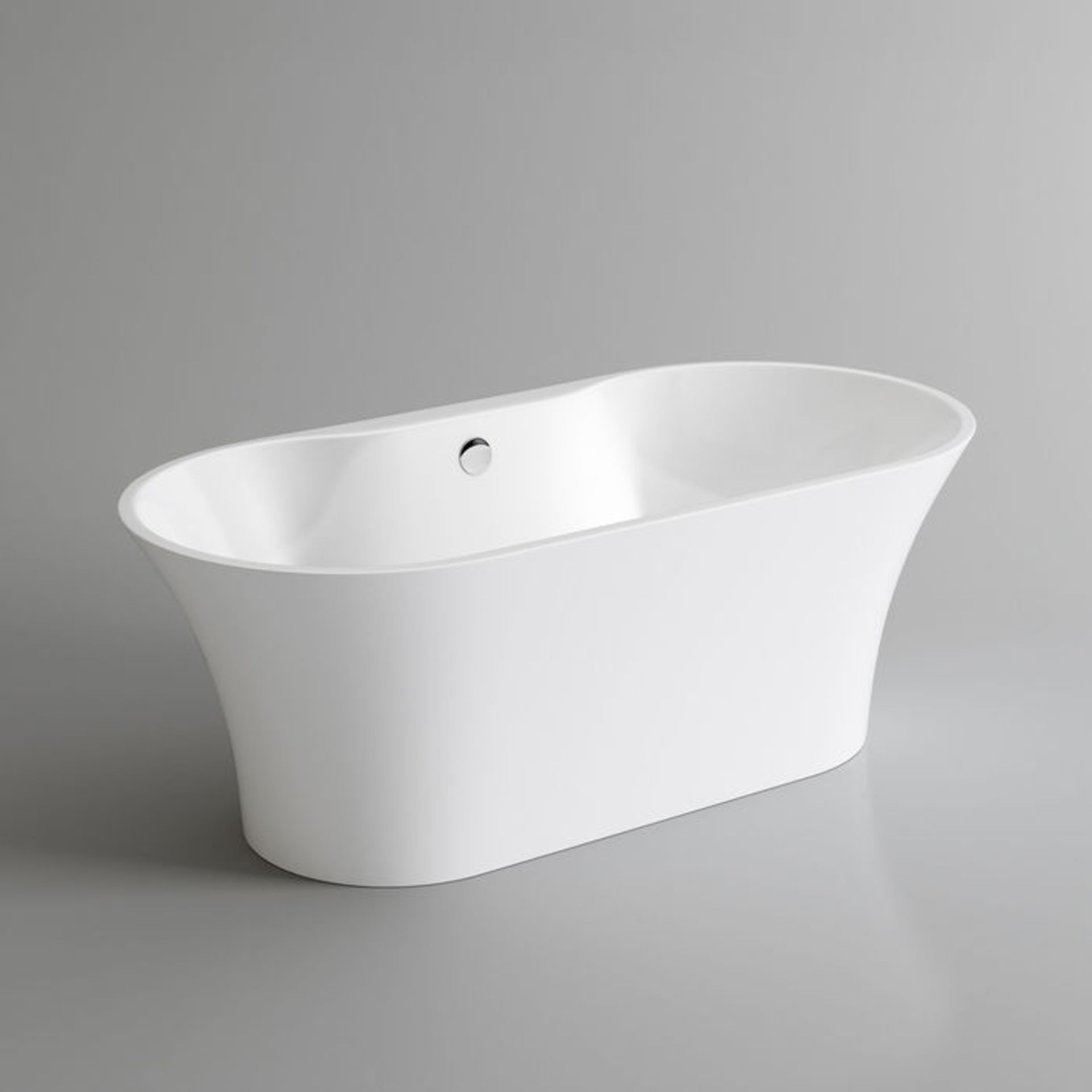 NEW & BOXED 1600x750mm Ella Freestanding Bath. Manufactured from High Quality Acrylic, complim... - Image 3 of 3