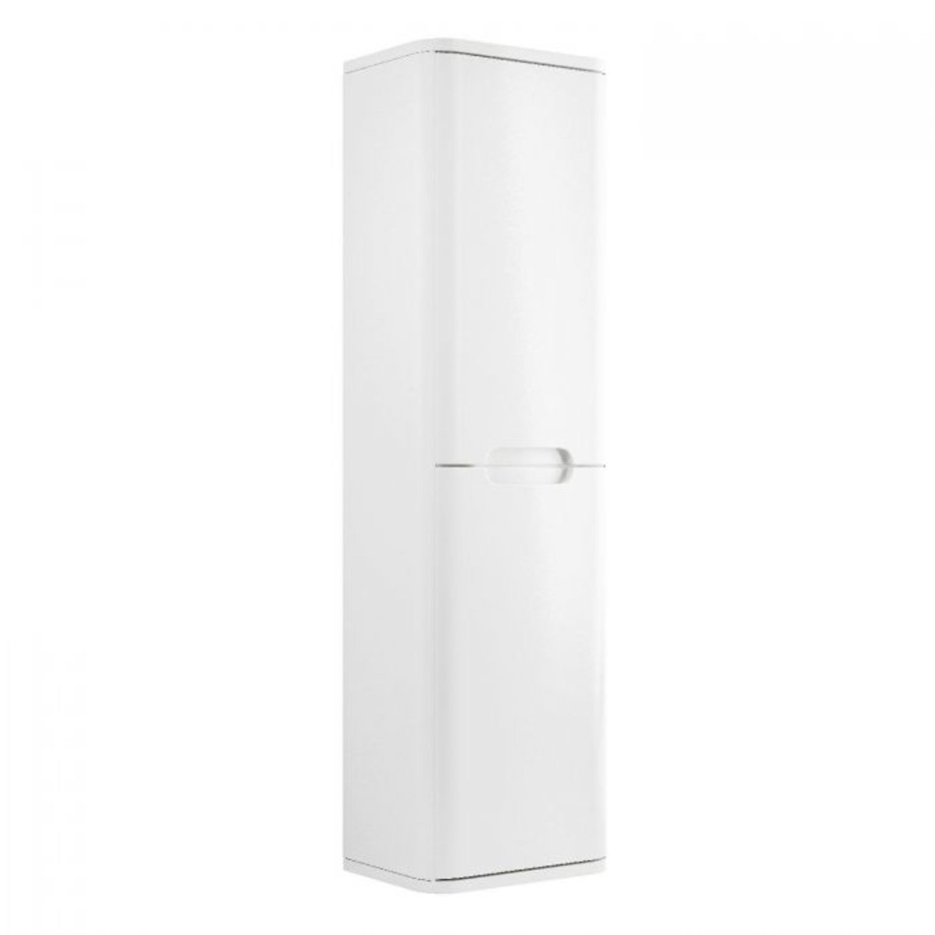 NEW (F183) Lambra 300mm Tall Unit - Gloss White. RRP £375.00. Simplistic Design Soft Closing ...