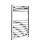 NEW (G98) 800x500mm VERNA DESIGNER TOWEL RADIATOR 800 X 500MM CHROME 1039BTU. High quality, chr...