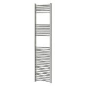 NEW (G176) 1800x400mm FLAT LADDER TOWEL RADIATOR 1800 X 400MM CHROME 1858BTU. High quality chro...