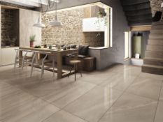 NEW 8.64m2 Bloomsbury Matte Lunar Rock Wall and Floor Tiles. 300x600mm per tile, 8.3mm thick T...