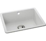 NEW (H155) Abode Matrix SQ GR15 Large 1.0 Bowl Kitchen Sink. RRP £399.00. The Abode Matrix Kit...