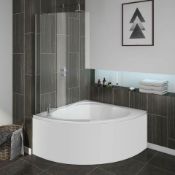 NEW (H161) 1360x1360mm Corner Bath. Bath size - L13600 x W1360 x H400mm 5mm thick bath tub Sup...
