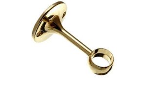 10X BRASS PLATED 3/4 INCH CENTRE BRACKET