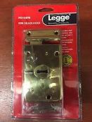 3X LEGGE P2144PB RIM DEADLOCK BRASS