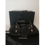 CHANEL Leather Quilted Black Bag