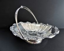 Antique Silver Plate Cake/Bread Basket