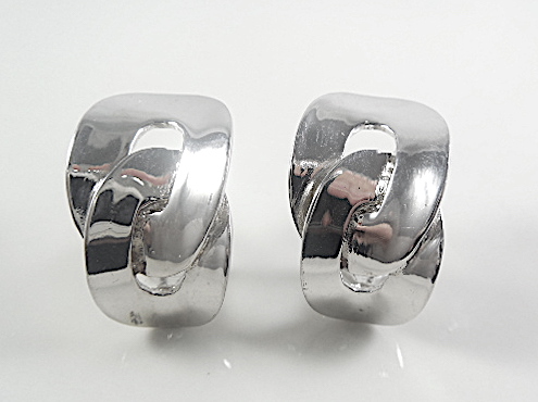 Silver earrings - Image 2 of 5