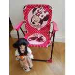Minnie Mouse Chair and Snow White