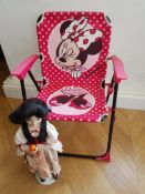 Minnie Mouse Chair and Snow White