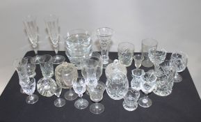 Assorted Collection of Crystal & Glassware