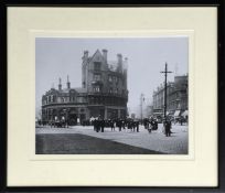 ANDERSTON CROSS GLASGOW c.1900, black and white photo print