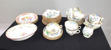 Collection of Victorian Minton Including 6 Place Tea Service