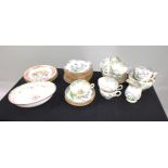 Collection of Victorian Minton Including 6 Place Tea Service