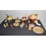 Collection of Antique & Vintage Copper & Brass