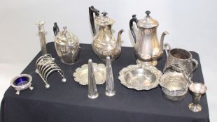 Collection of Antique & Vintage Silver Plated Items