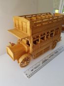 Hand Made Wooden Omnibus