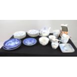 Collection of Royal Copenhagen Blue & White Porcelain