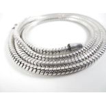 Silver snake chain