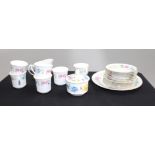 6 Place Royal Worcester Kentmere Tea Service