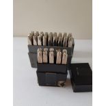 2 Sets of Metal Marking Punches