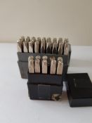 2 Sets of Metal Marking Punches