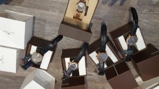 Lot of 5 New lucien piccard watches 4 Men 1 Lady for resale or christmas gifts