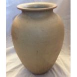 Rear Large 1928 Earthenware Vase/Urn By Hillstonia