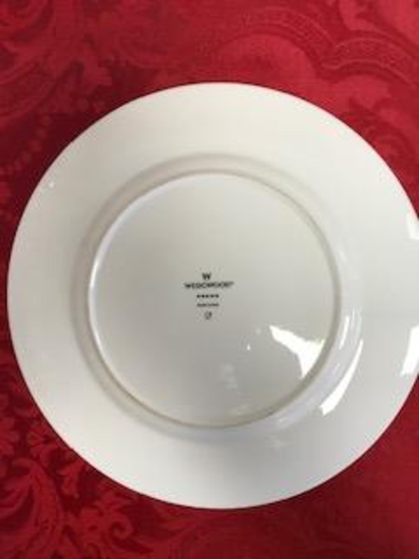Wedgewood Pure white 10" plate x 50 - Image 2 of 2