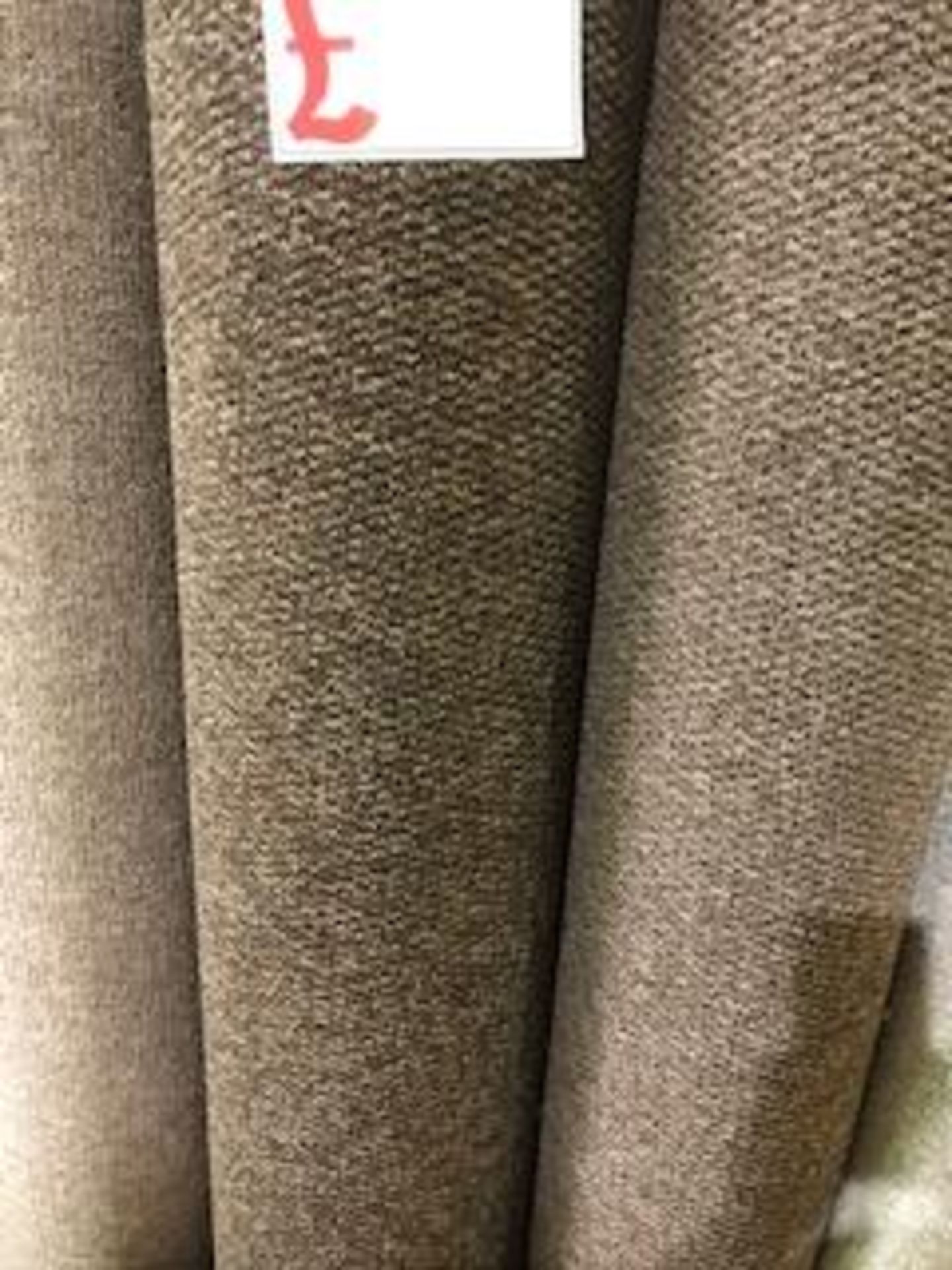 Dark brown good quality carpet